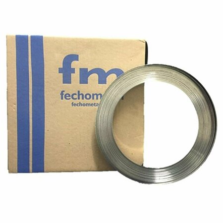 FECHOMETAL 1/2 x 0.03 x 100' 304 Stainless Steel Band FTA5307127035N